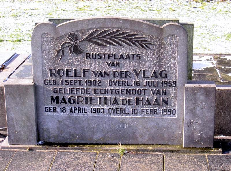 Roelf van der Vlag en Magrieta de Haan