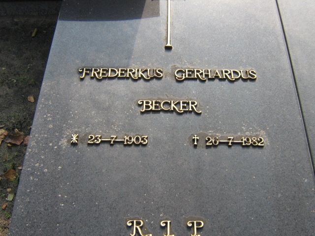 Frederikus Gerhardus Becker