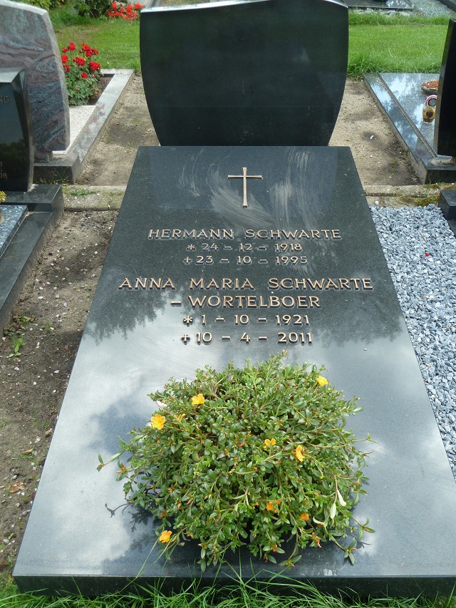 Hermann Wilhelm Johann Schwarte en Anna Maria Wortelboer
