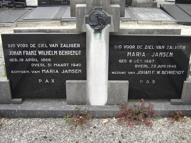 Johann Franz Wilhelm Behrendt en Maria Jansen