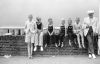 vakantie op het eiland:
Heinz, Mappie, Marianne, Carla, Lia, Leo
